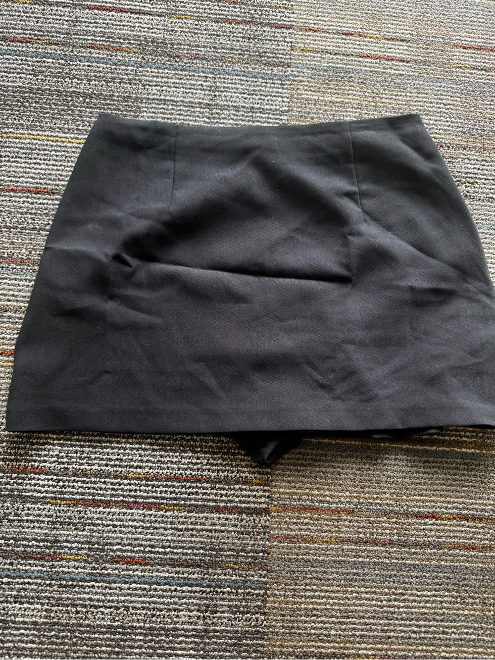 Abercrombie & Fitch Black Women’s Skort - Minimal A-Line